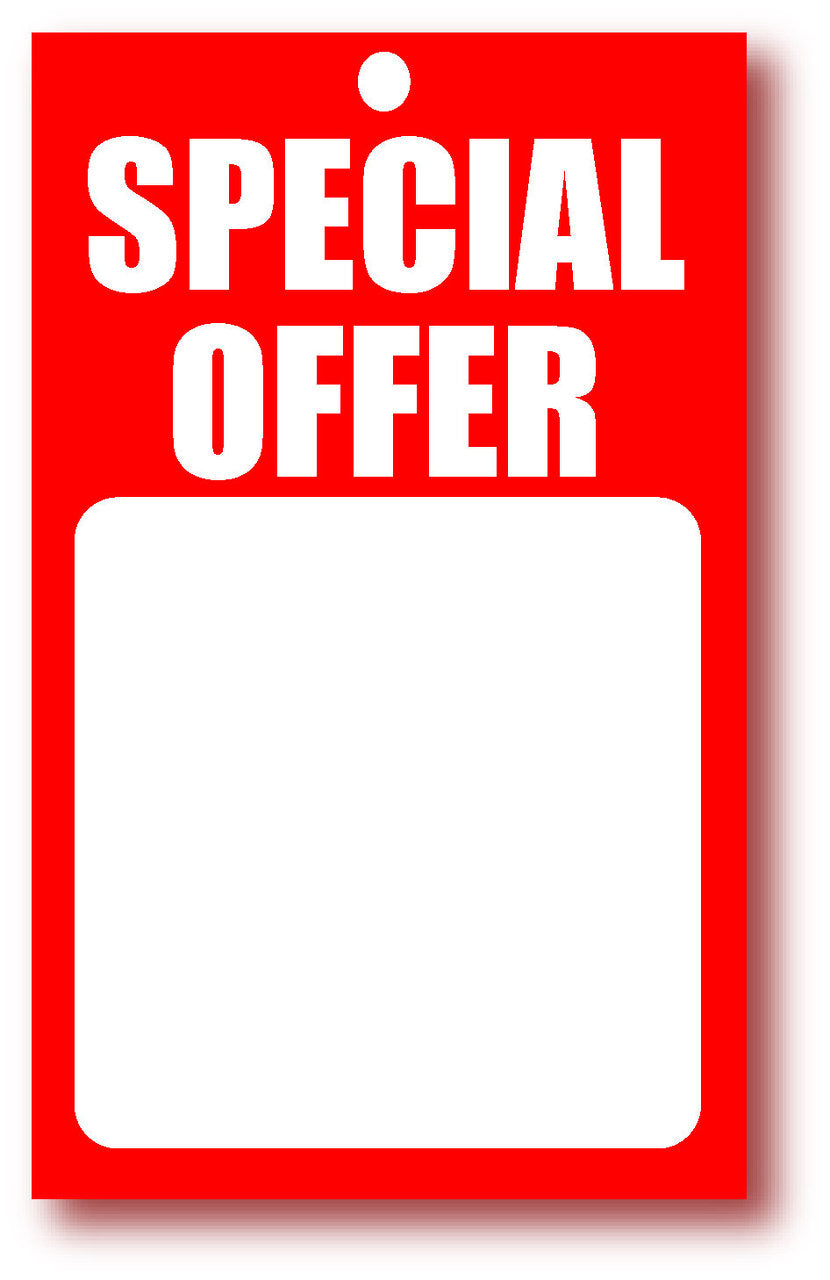 Special Offer tickets 5" x 3" per 100 | sale tickets - Sale Posters & Signs