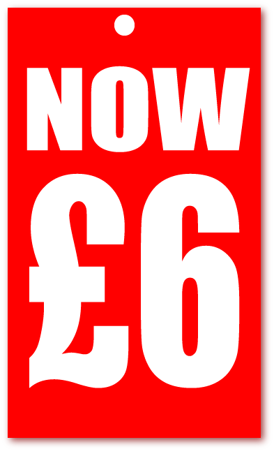 Now £6 tickets 5" x 3" per 100 | sale tickets - Sale Posters & Signs