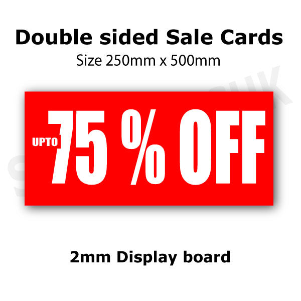 upto 75% off Poster 500 mm x 250mm | 75%off - Sale Posters & Signs