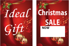 Christmas Now tickets 5" x 3" per 100 | sale tickets;christmas sale - Sale Posters & Signs