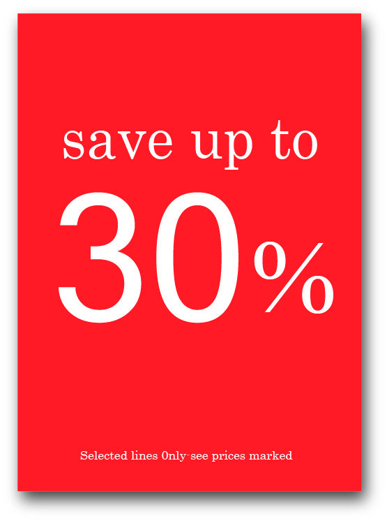 Save upto 30% A4 D/Sided x 6 | % Off Signage;Other Posters;30%off - Sale Posters & Signs