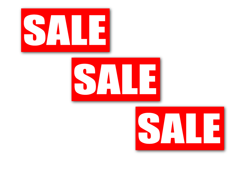 Sale Posters size 500mm x 250mm | sale signage red;sale posters red Impact;other Signage - Sale Posters & Signs