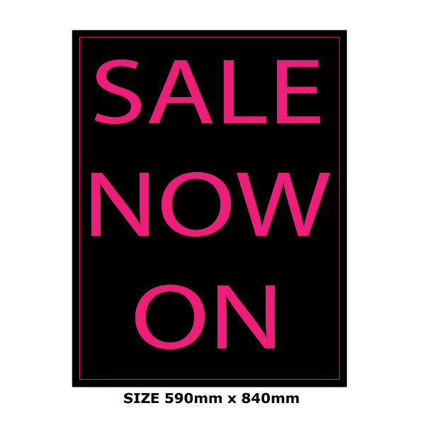 Sale Now on Poster Pink & Black size A1 x 6 | Pink and Black collection - Sale Posters & Signs