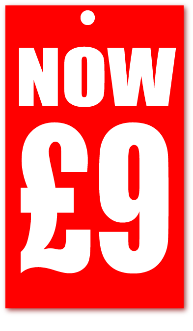 Now £9 tickets 5" x 3" per 100 | sale tickets - Sale Posters & Signs