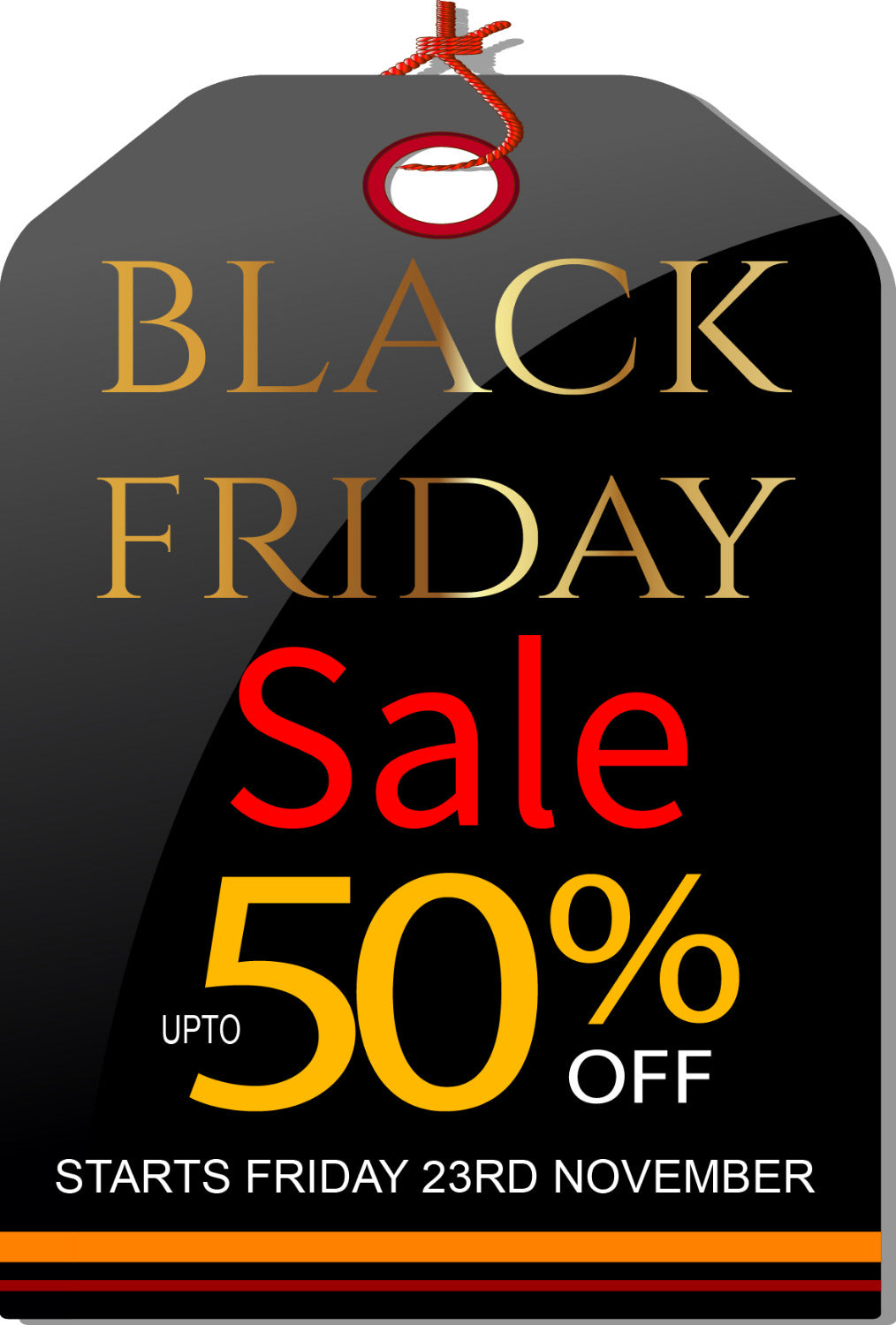 BLACK FRIDAY 3 CUSTOM POSTER A1/A2/A3/A4 | Bespoke posters;Black Friday - Sale Posters & Signs
