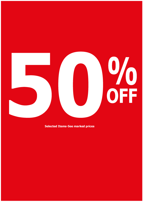 Bespoke 50% off poster size A2 | 50%off;Bespoke posters - Sale Posters & Signs