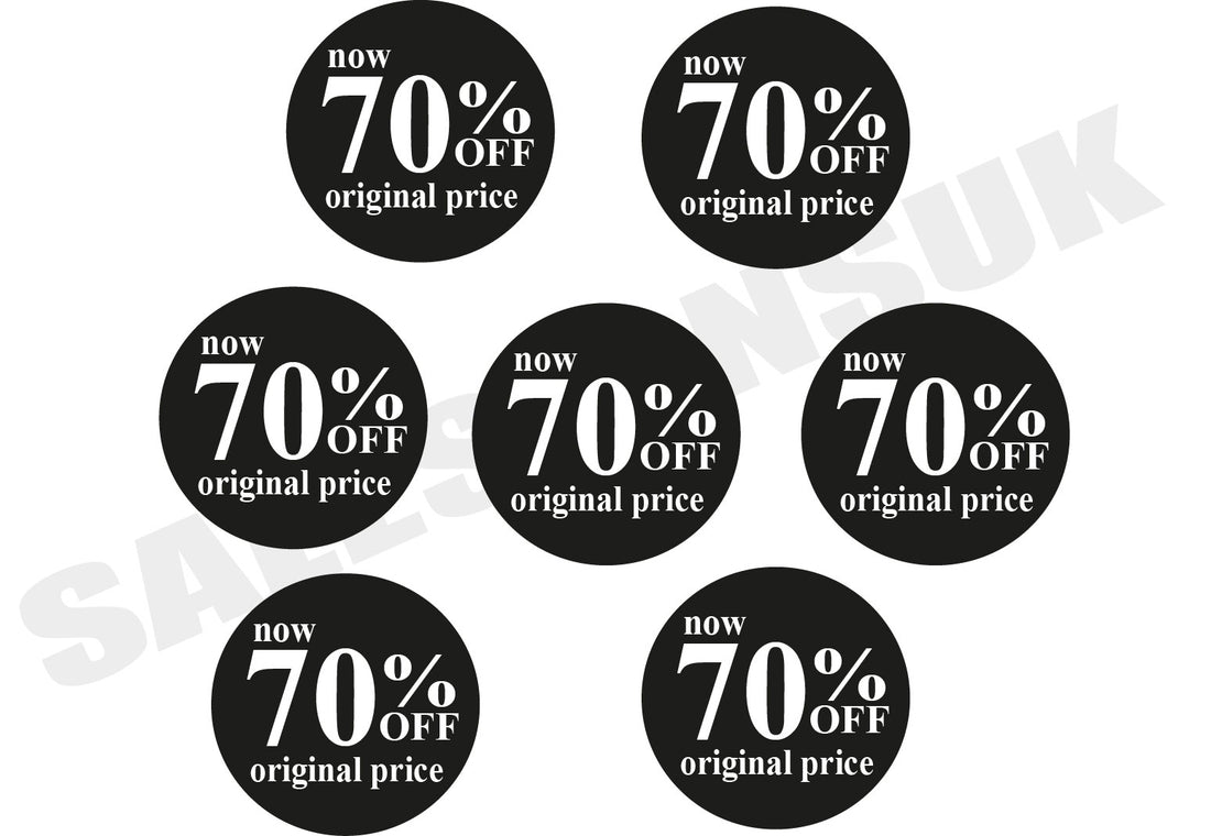 70% off price black Stckers (300) | Sale Stickers;70%off - Sale Posters & Signs