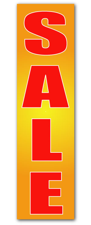 Summer Sale Vertical Posters 1000mm x 250mm | Summer Sale posters - Sale Posters & Signs