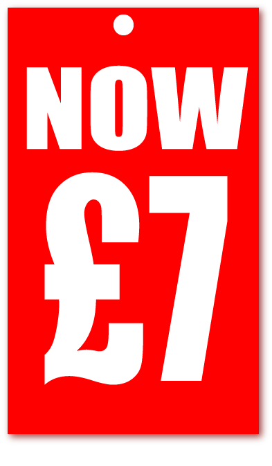 Now £7 tickets 5" x 3" per 100 | sale tickets - Sale Posters & Signs