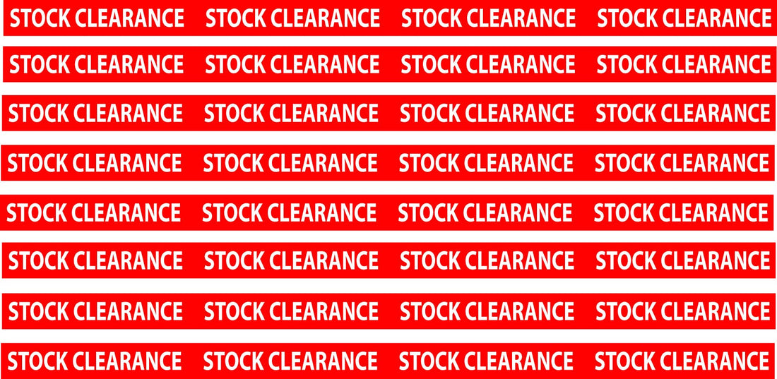 Stock Clearance Shelf strips 10 size 38mm x 1000mm