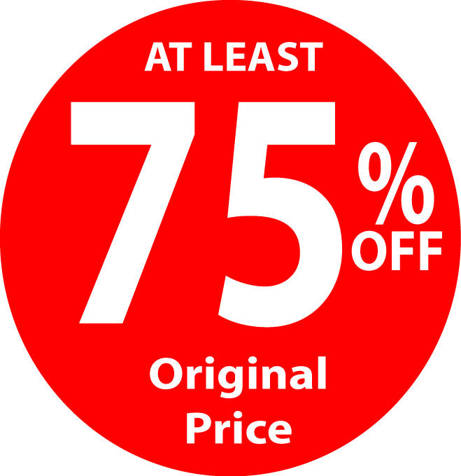 At Least 75%off Red Stckers 1000 per roll | Sale Stickers;75%off - Sale Posters & Signs