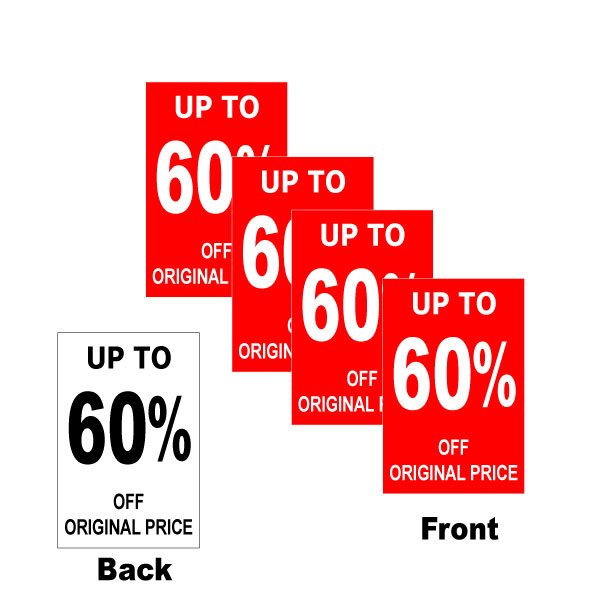 Upto 60%off A4 d/sided pvc posters (6) | 60% off;A4 Posters - Sale Posters & Signs