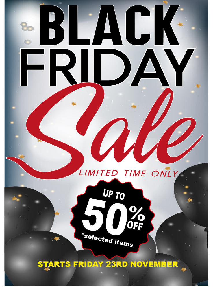 BLACK FRIDAY 1 CUSTOM POSTER A1/A2/A3/A4 CARD | Bespoke posters;Black Friday - Sale Posters & Signs