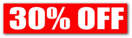 30%off Red 1000mm x 250mm posters